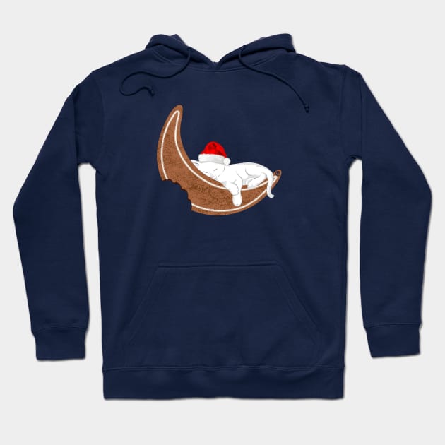 Gingerbread Kitty Hoodie by VectorInk